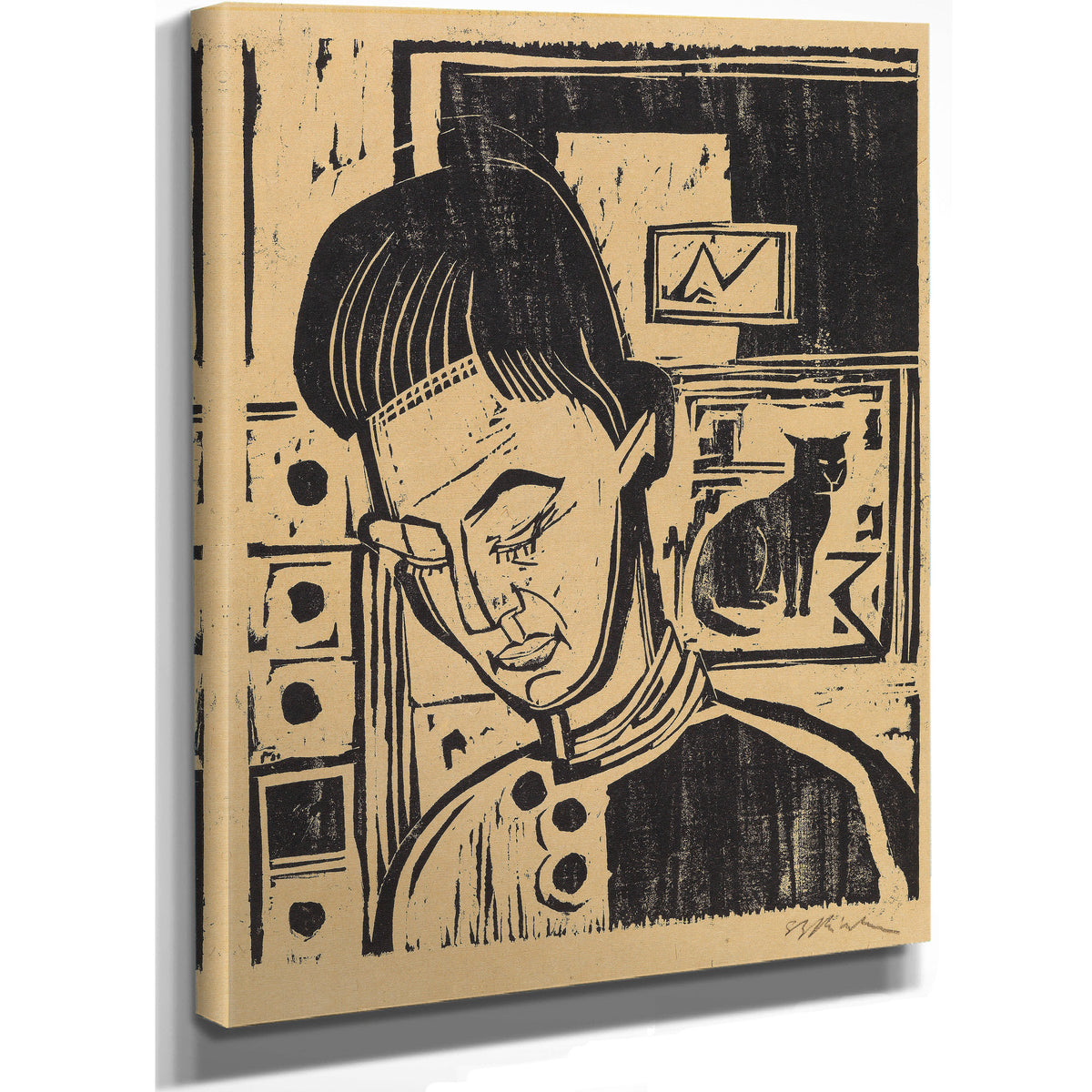 Knabenkopf Andreas 1924 By Ernst Ludwig Kirchner