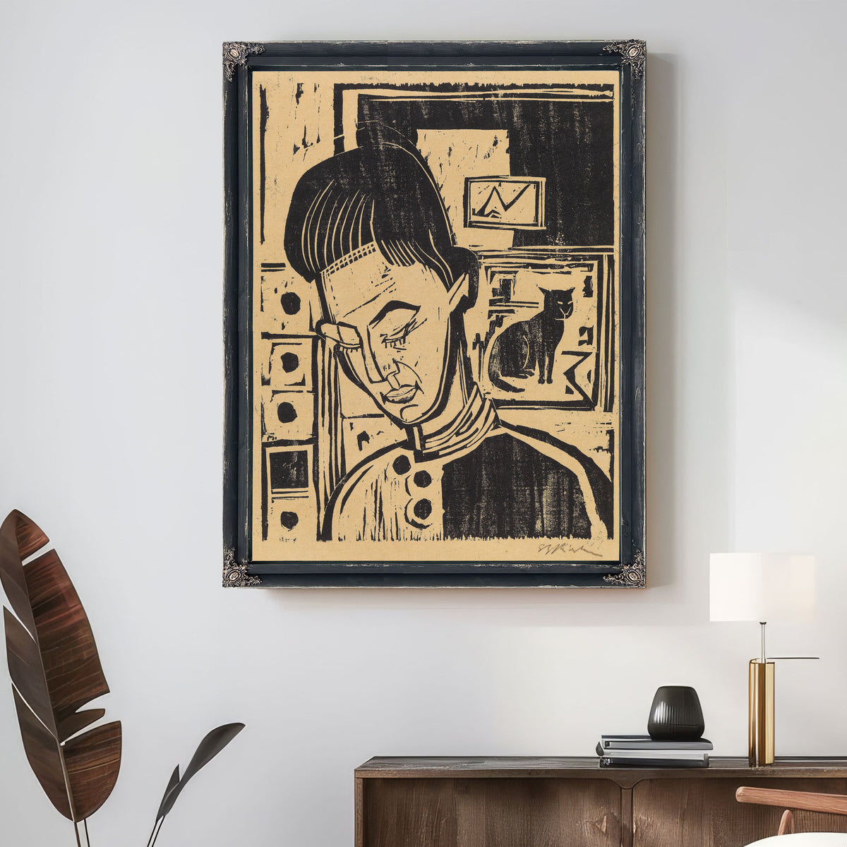 Knabenkopf Andreas 1924 By Ernst Ludwig Kirchner
