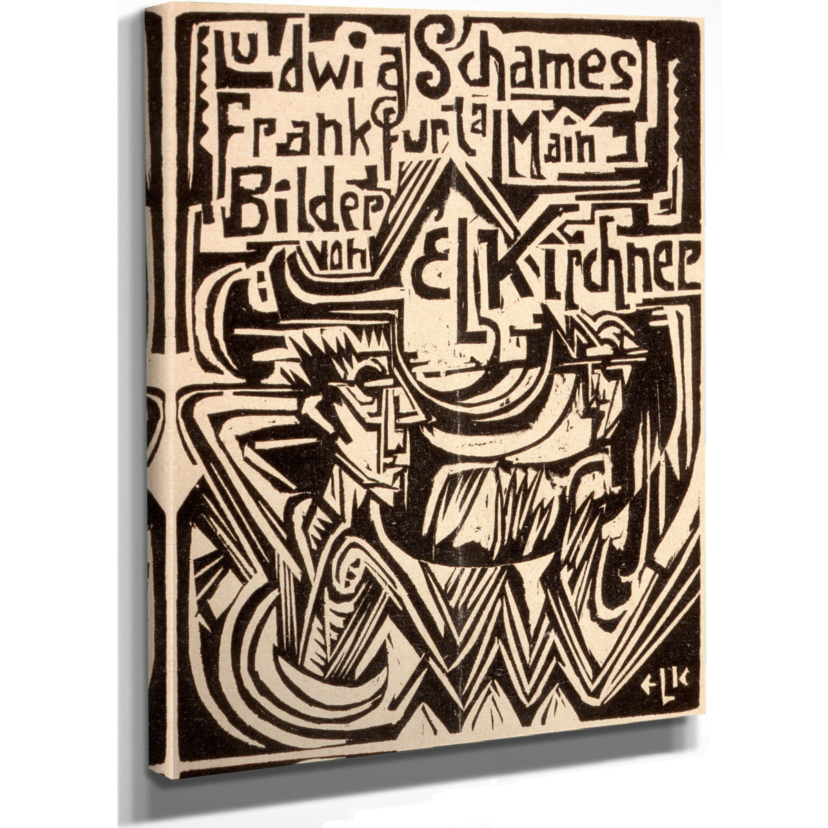 Ludwig Schames Frankfurt Am Main 1919 By Ernst Ludwig Kirchner