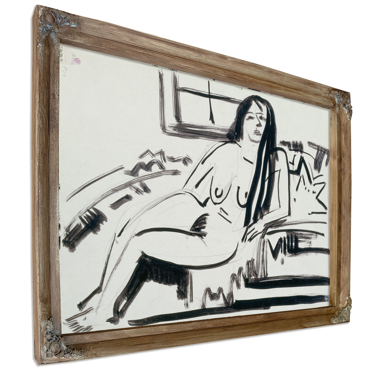 Lying Nude Ca 1923 By Ernst Ludwig Kirchner