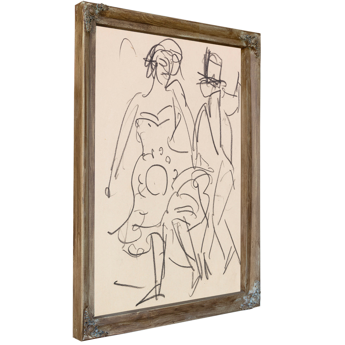 Paar Beim Tanz 1911 By Ernst Ludwig Kirchner