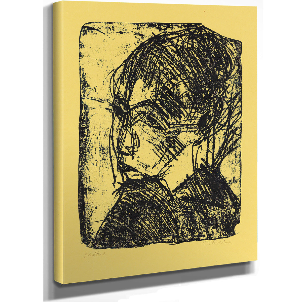 Portrat Frau Bluth 1916 By Ernst Ludwig Kirchner