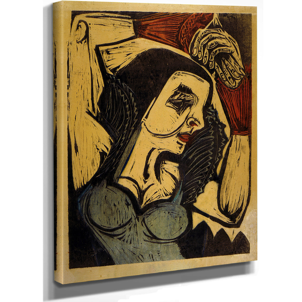 Poster Nina Hard 1921 By Ernst Ludwig Kirchner