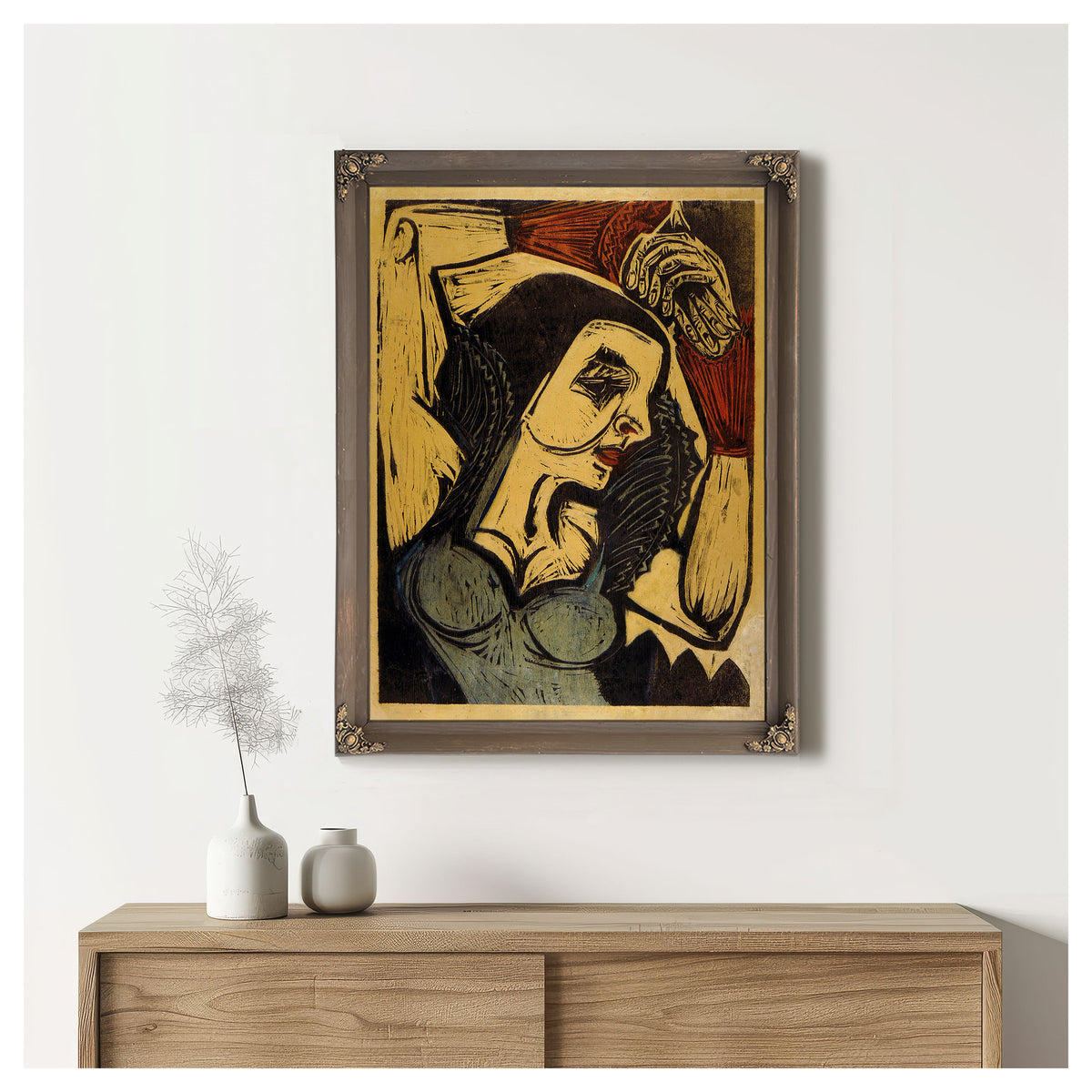 Poster Nina Hard 1921 By Ernst Ludwig Kirchner