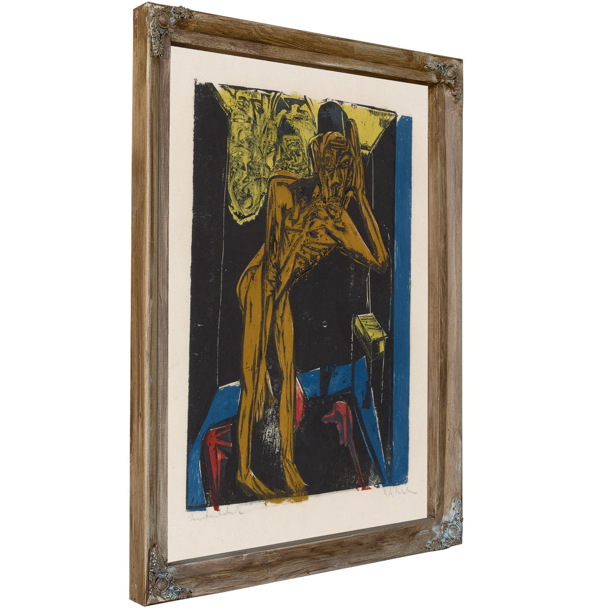 Schlemihl der Einsamkeit Des Zimmers By Ernst Ludwig Kirchner