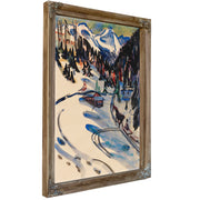 Sertigtal Im Winter 1924 By Ernst Ludwig Kirchner