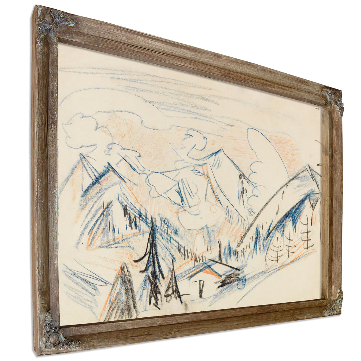 Stafelalp 1918 By Ernst Ludwig Kirchner