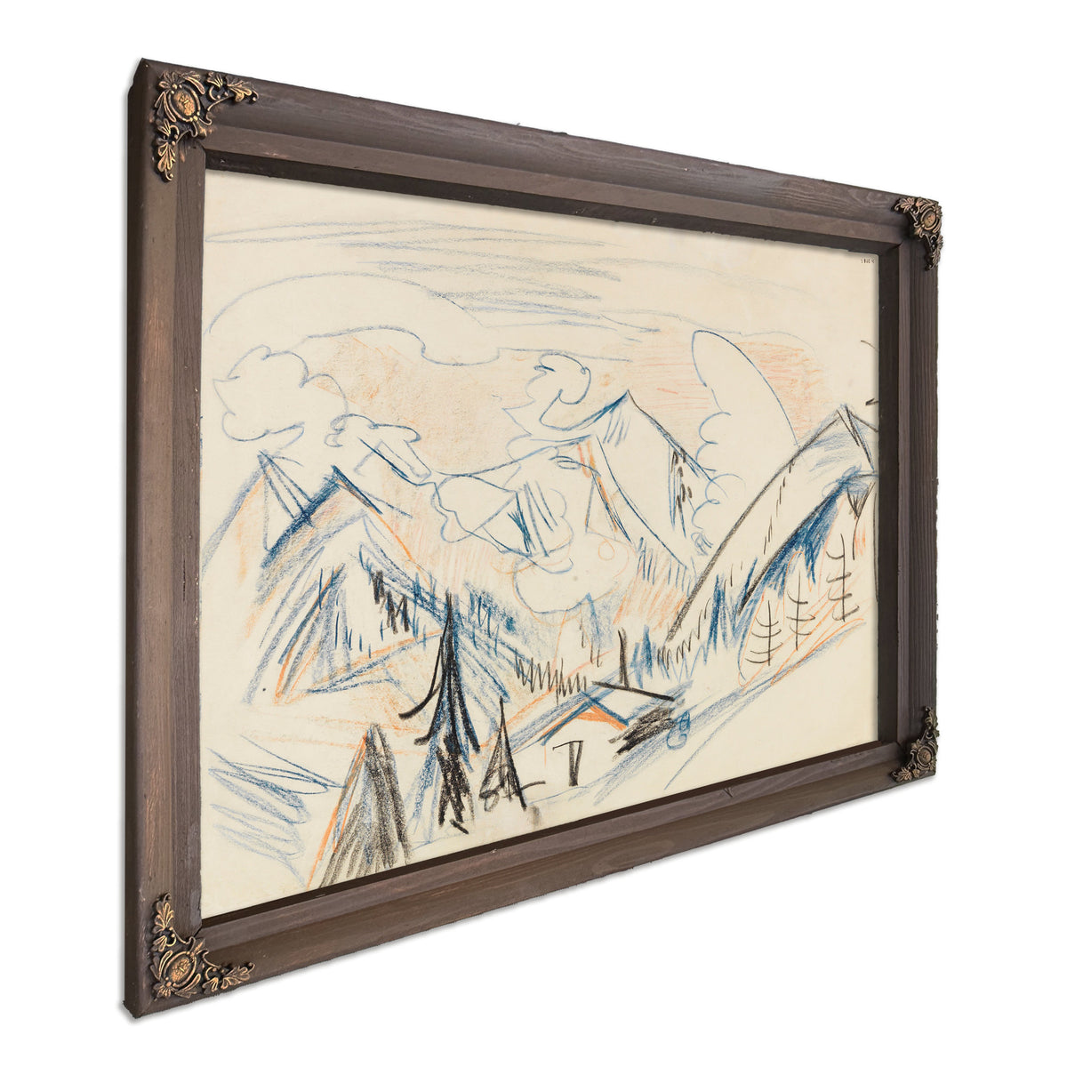 Stafelalp 1918 By Ernst Ludwig Kirchner