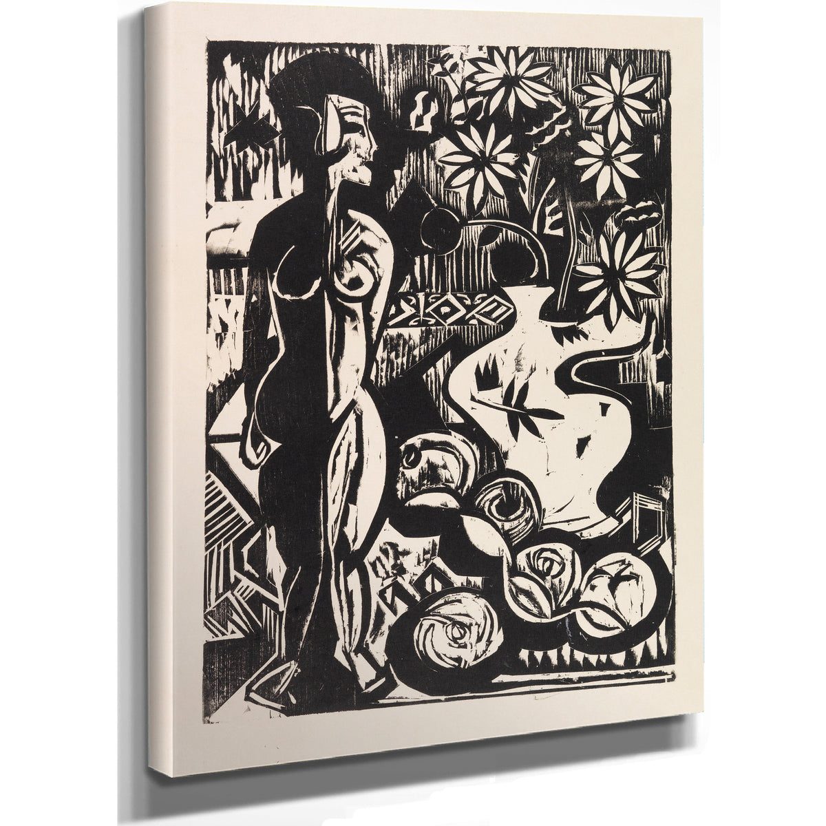Stilleben Mit Plastik 1925 By Ernst Ludwig Kirchner