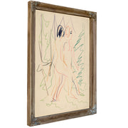 Two Nudes a Forest 1925 By Ernst Ludwig Kirchner