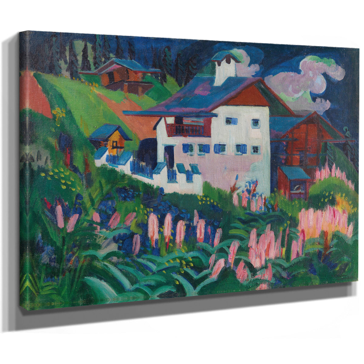 Unser Haus 1918 1922 By Ernst Ludwig Kirchner