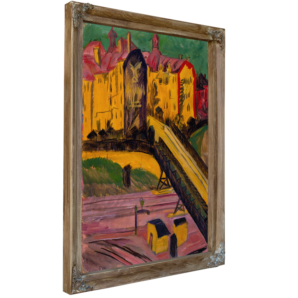 View the Window 1914 By Ernst Ludwig Kirchner