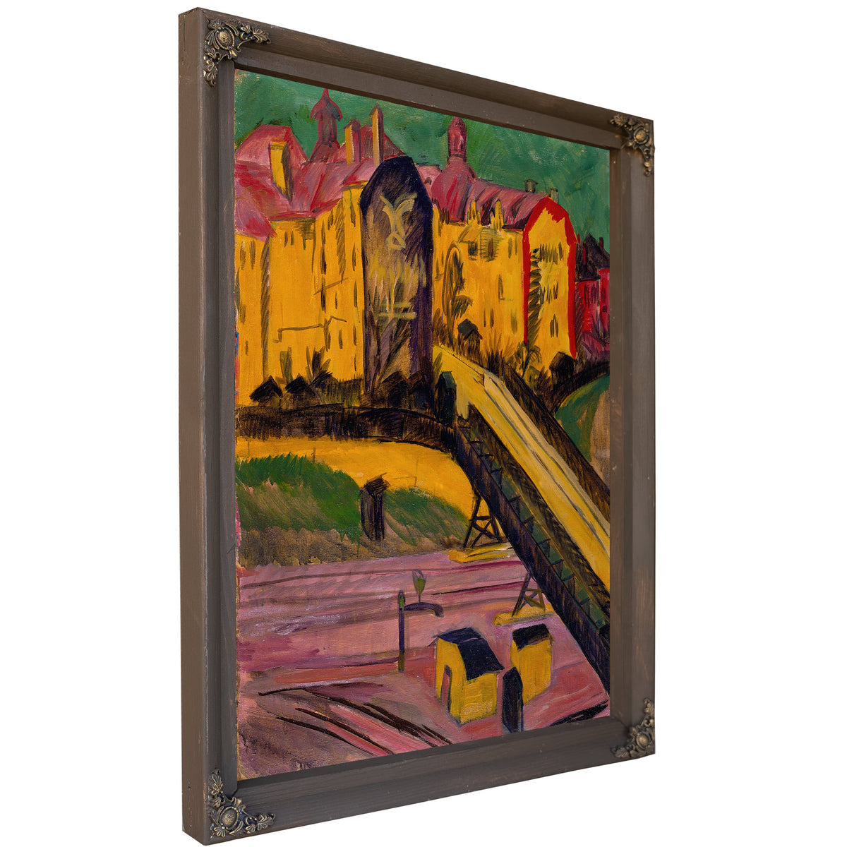 View the Window 1914 By Ernst Ludwig Kirchner