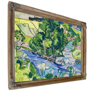 Wildboden Mit Kirchners Haus Kirchners By Ernst Ludwig Kirchner