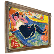 Woman Black Stockings Black Grete 1909 By Ernst Ludwig Kirchner