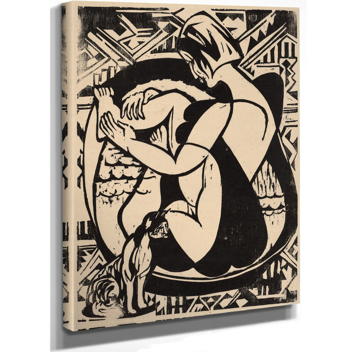 Woman the Bathtub 1936 By Ernst Ludwig Kirchner