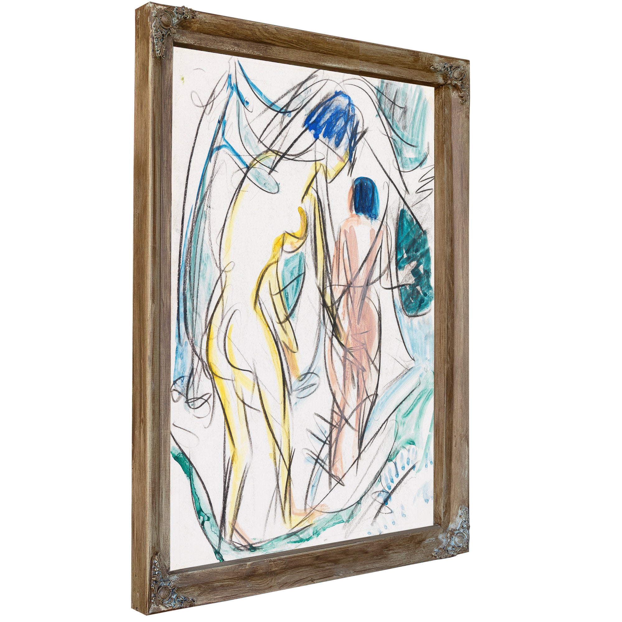 Zwei Akte Im Walde 1921 By Ernst Ludwig Kirchner