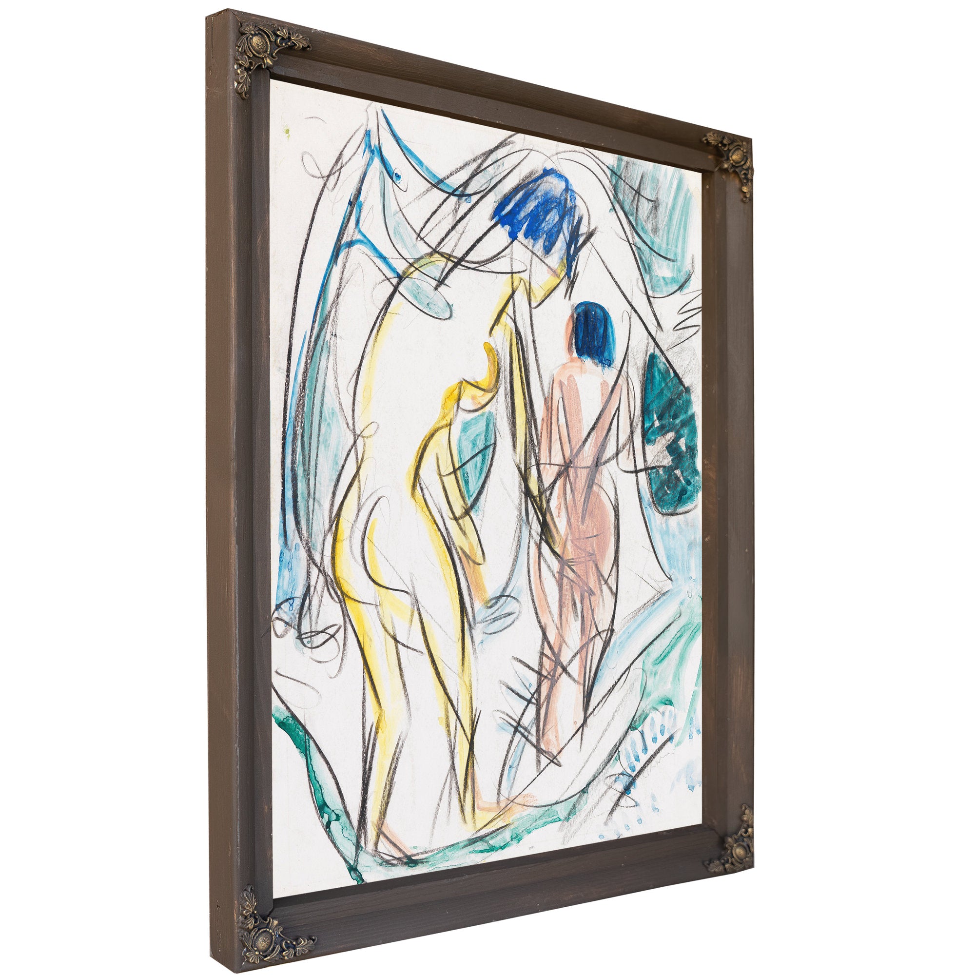 Zwei Akte Im Walde 1921 By Ernst Ludwig Kirchner