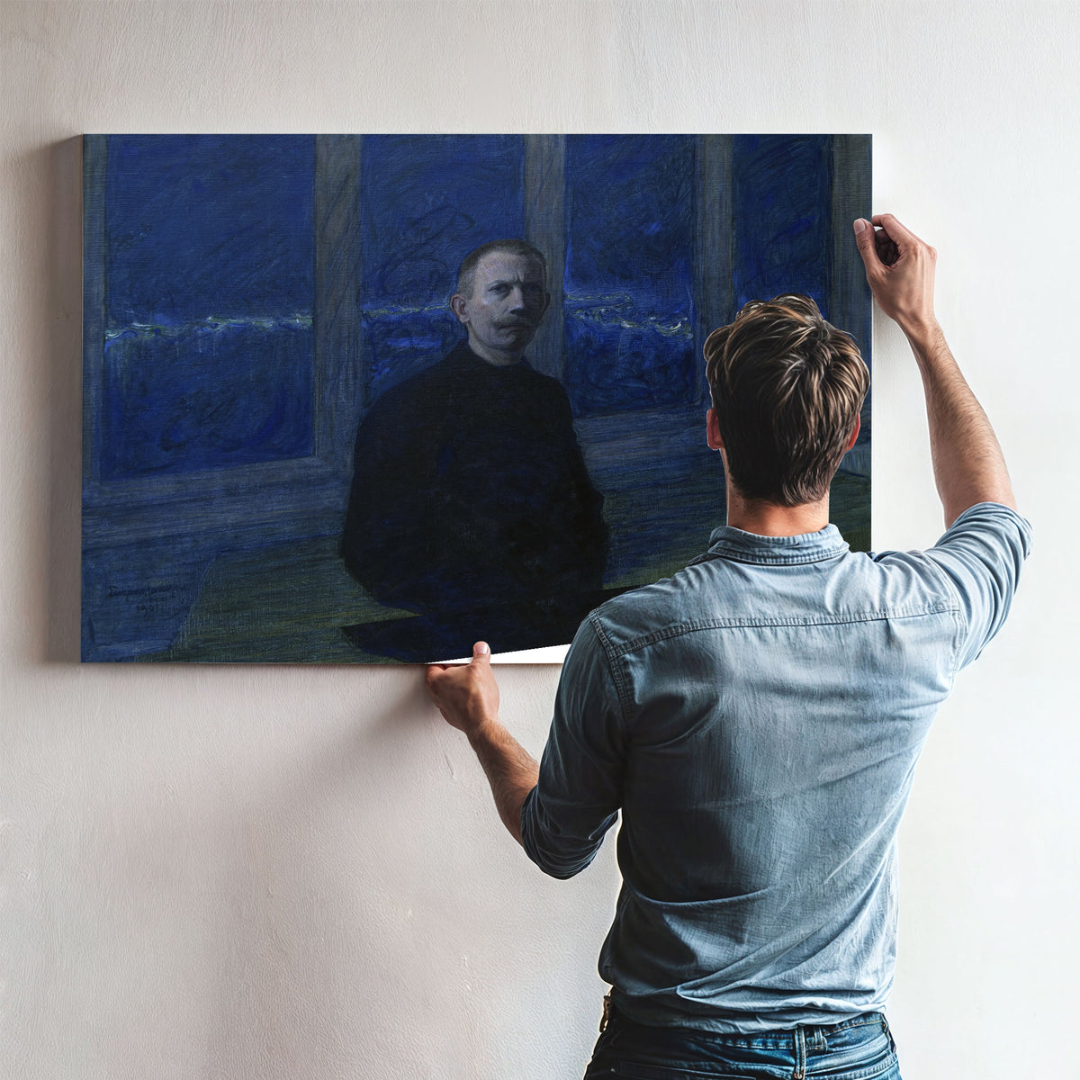 I Self Portrait Thielska By Eugene Jansson