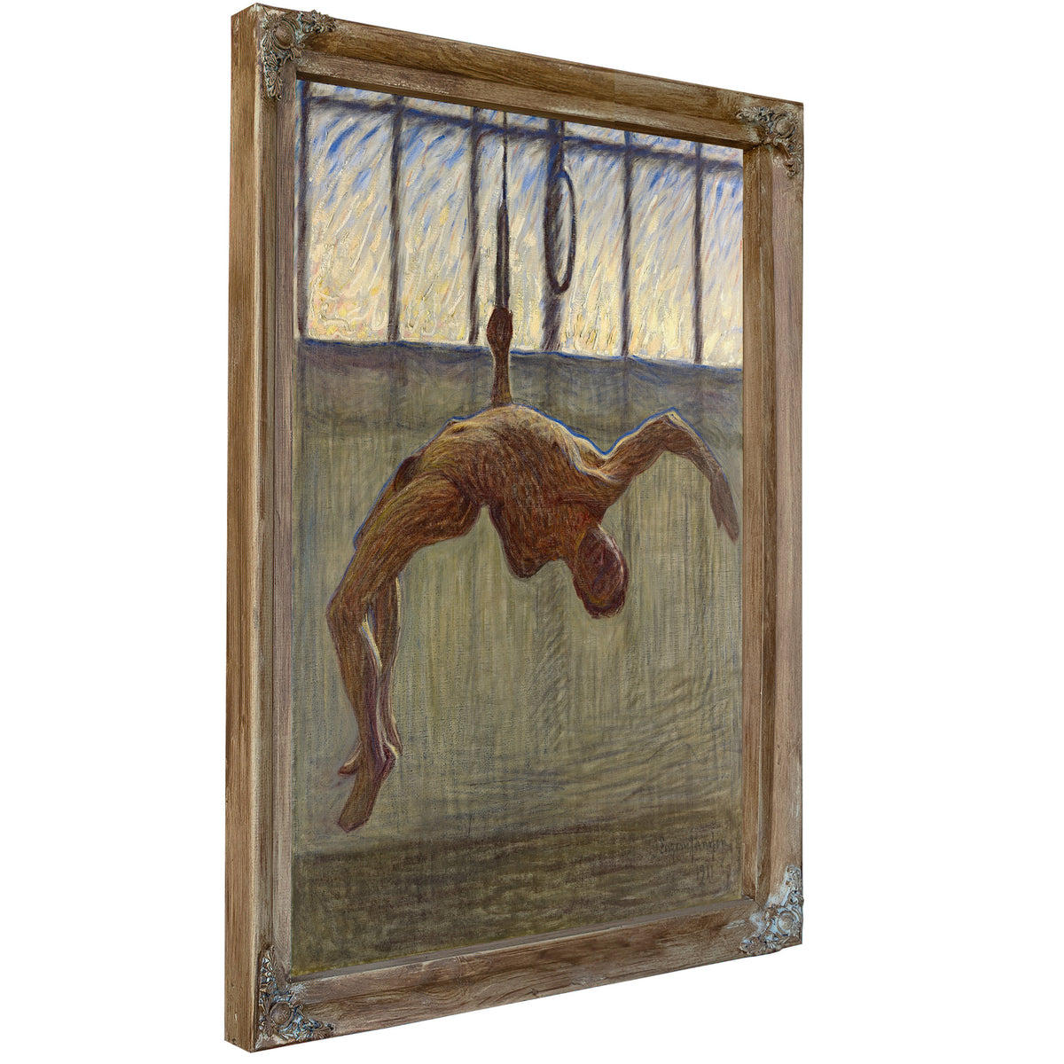 Ring Gymnast I By Eugene Jansson