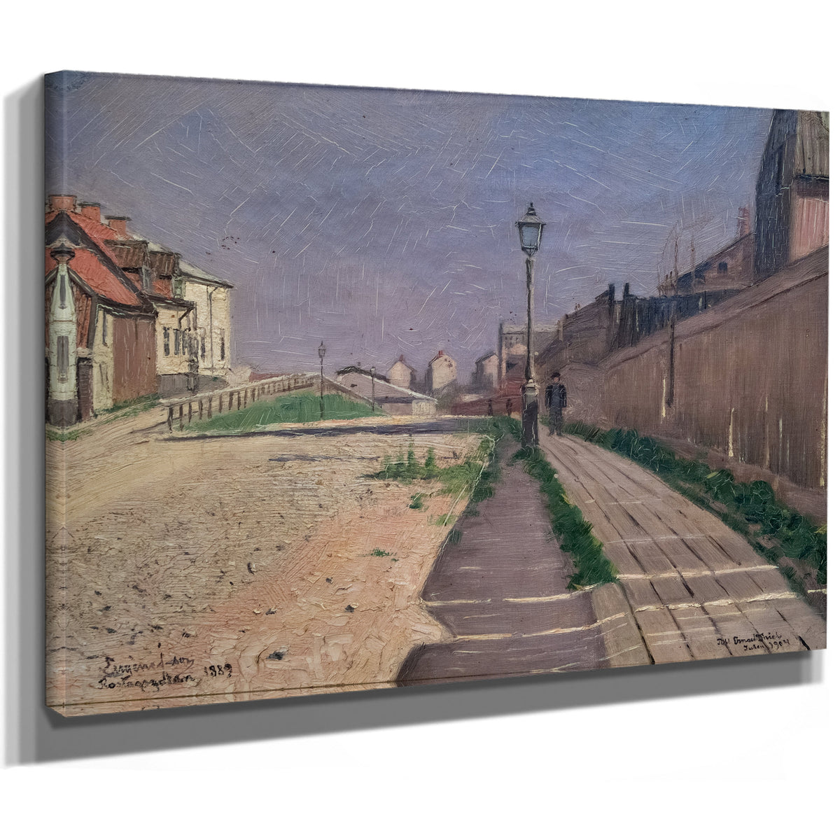 Roslagsgatan 1889 By Eugene Jansson