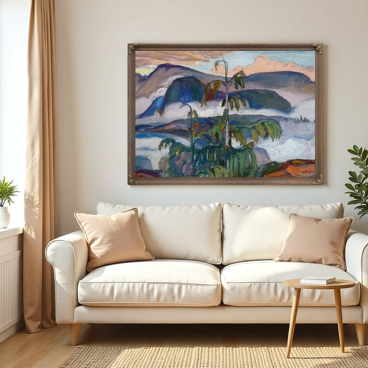 Evening After Rain By Fh Varley