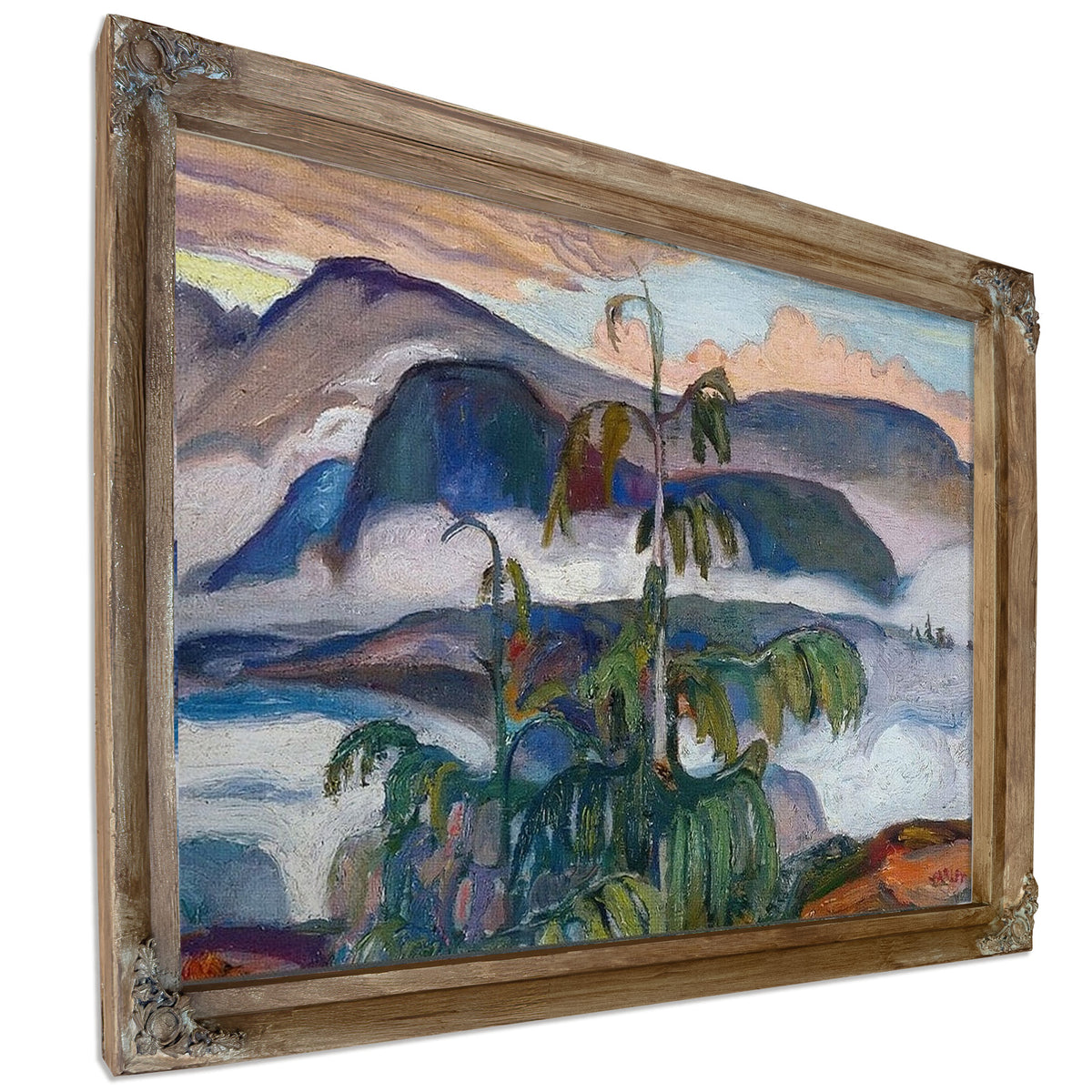 Evening After Rain By Fh Varley