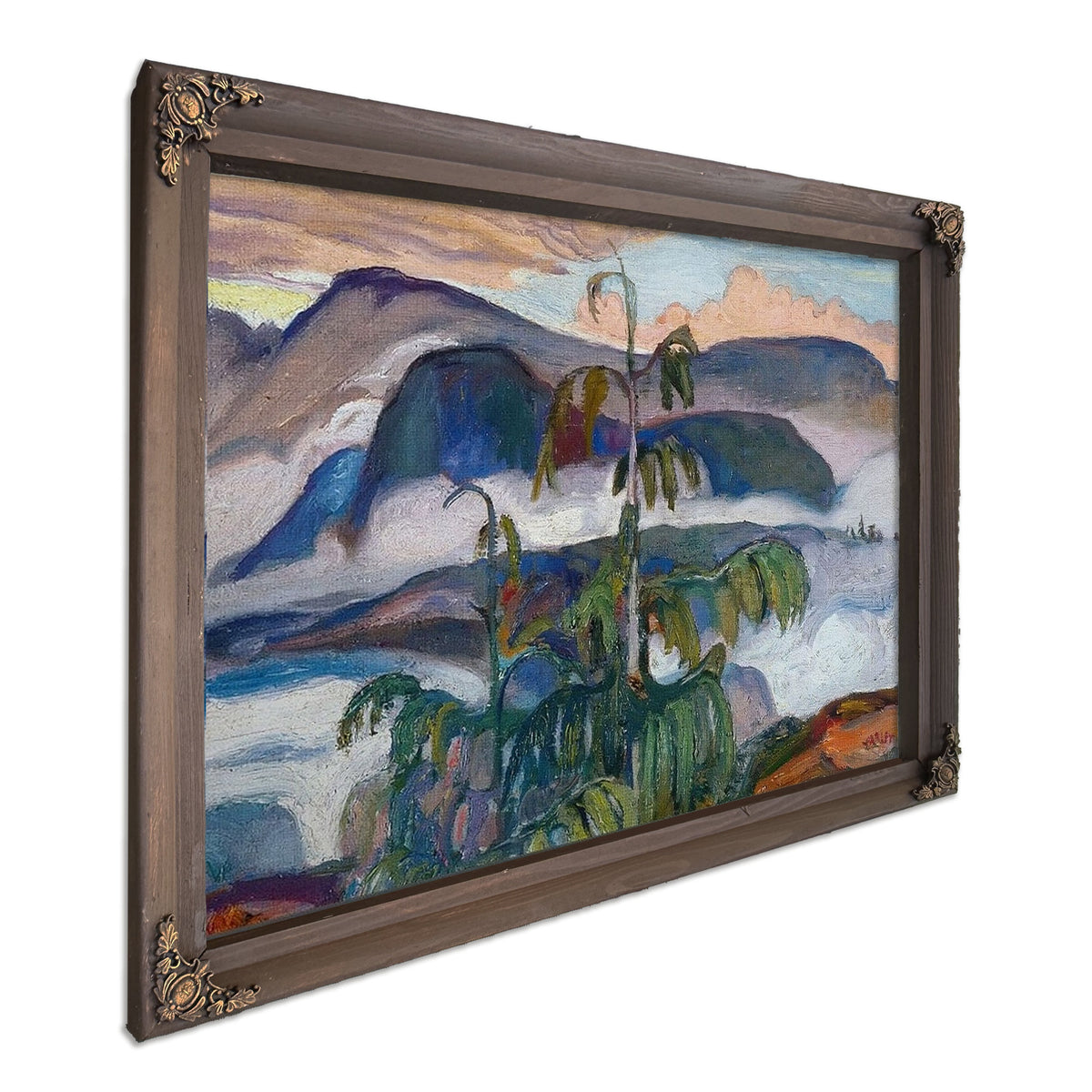Evening After Rain By Fh Varley