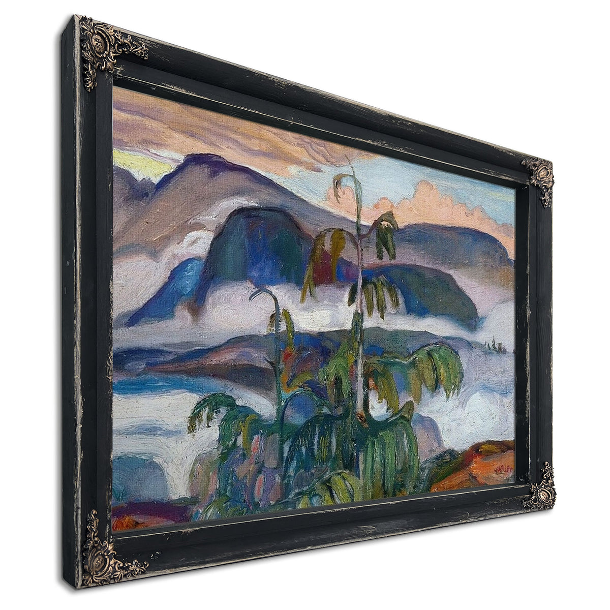 Evening After Rain By Fh Varley