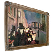 Evening On Karl Johan 1892 By Edvard Munch