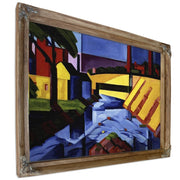Evening Tones By Oscar Bluemner