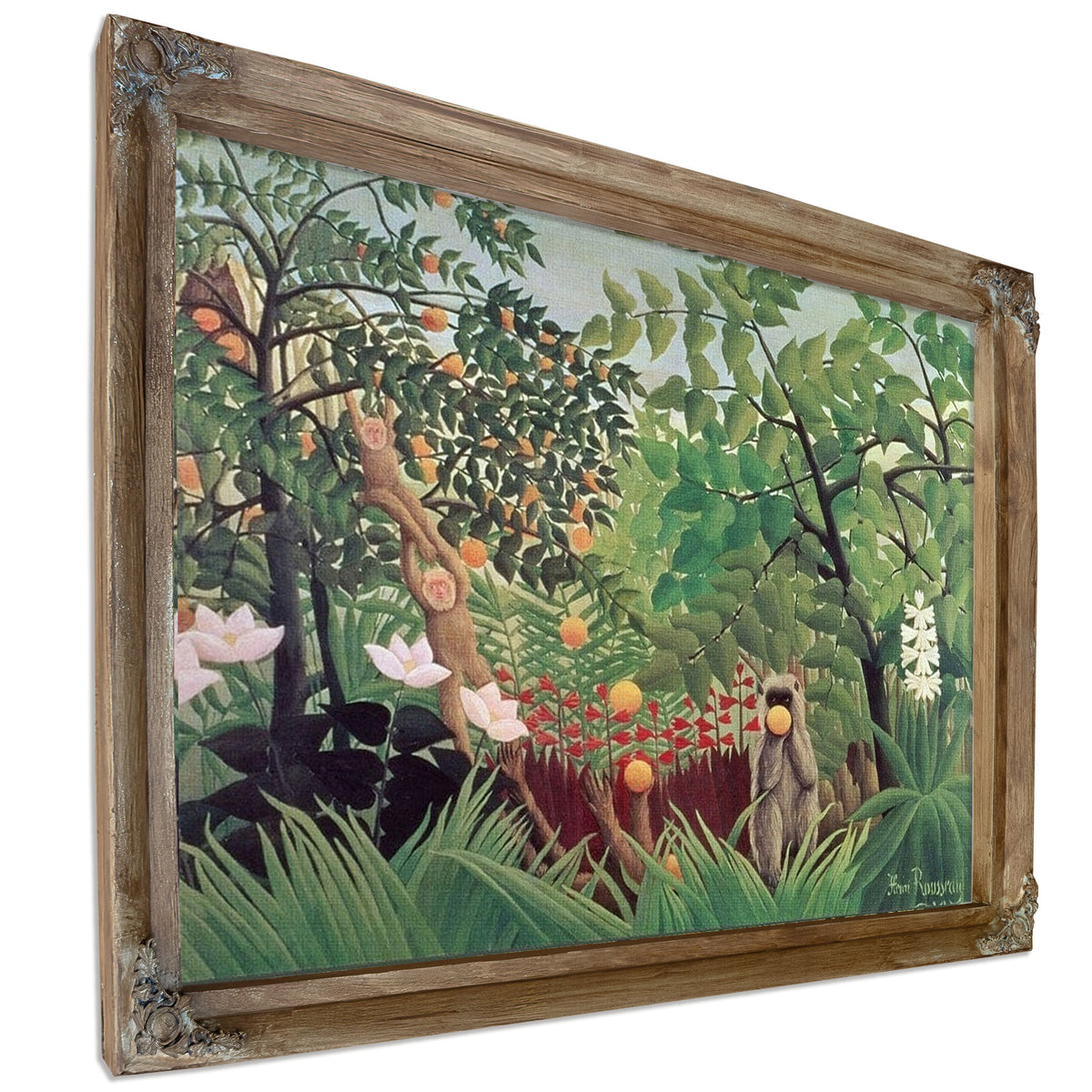 Exotic Landscape By Henri Julien Felix Rousseau