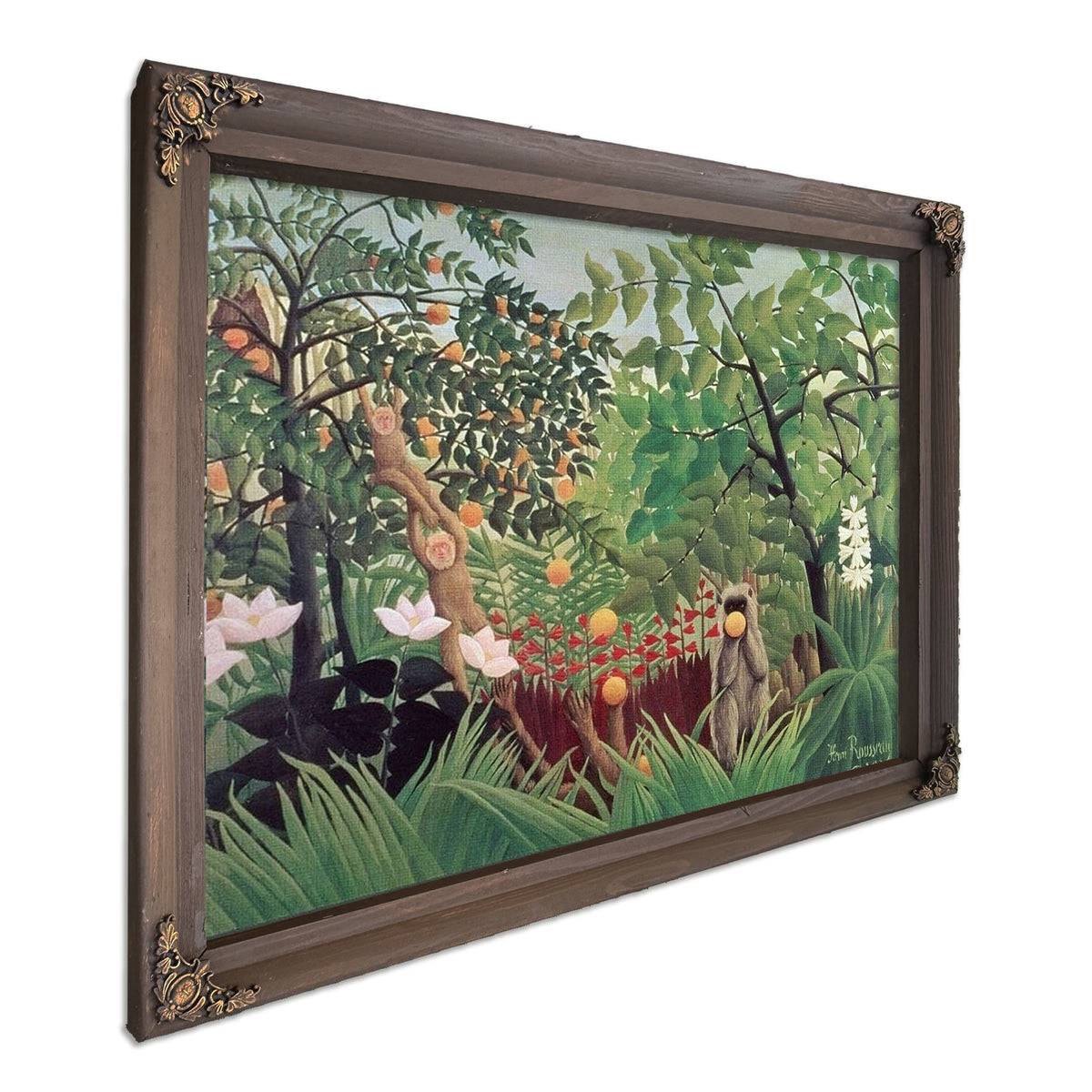 Exotic Landscape By Henri Julien Felix Rousseau