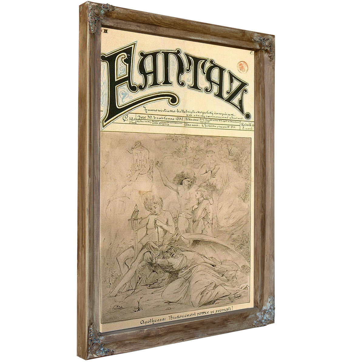 Fantaz By Alphonse Mucha