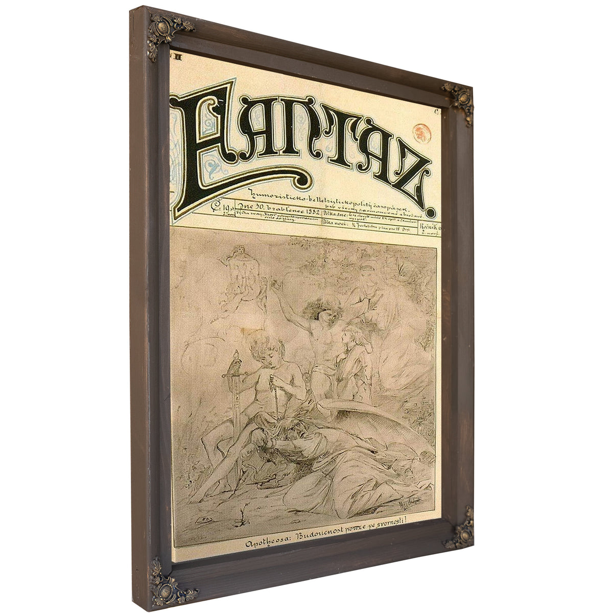 Fantaz By Alphonse Mucha