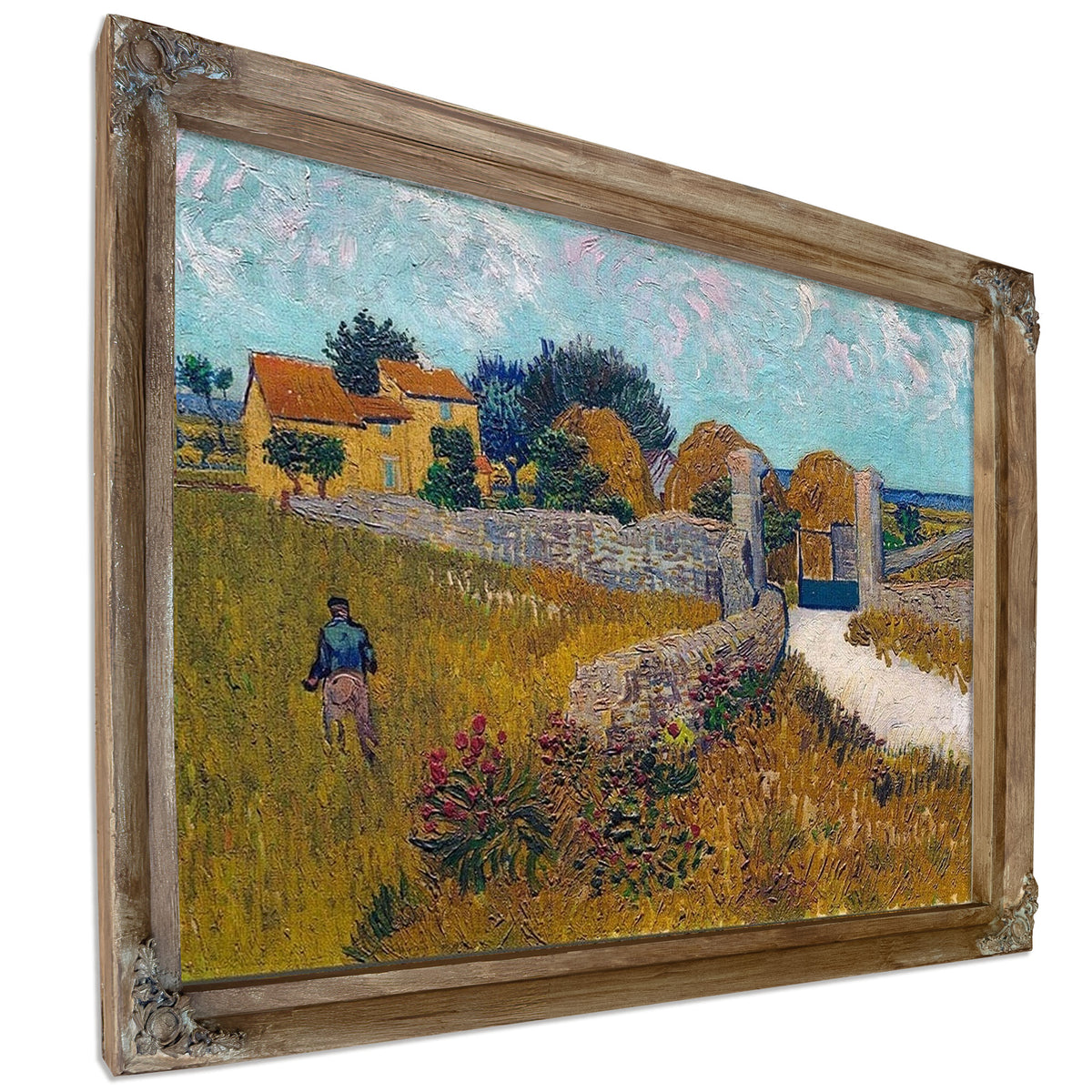 Farmhouse In Provence By Vincent Van Gogh