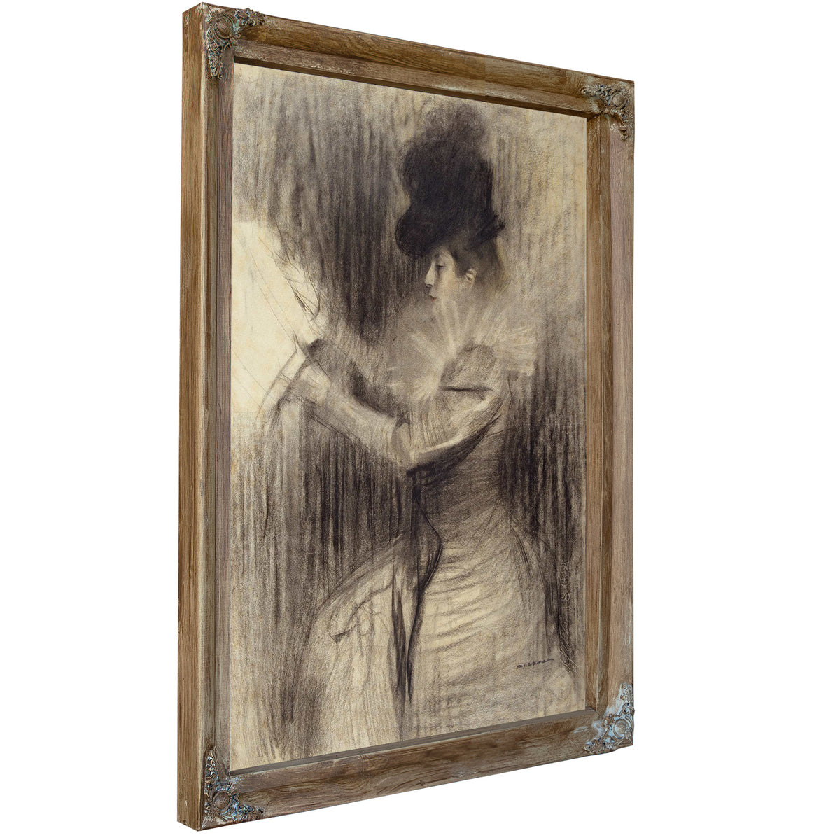 Female Figure by Ramon Casas