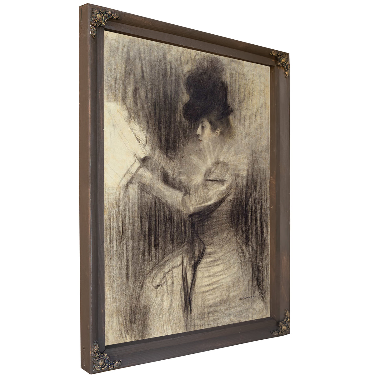Female Figure by Ramon Casas