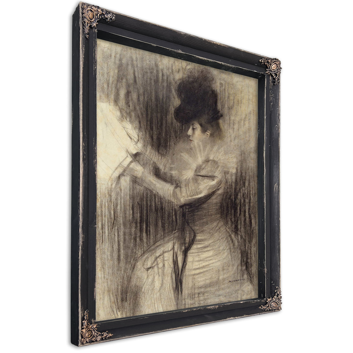 Female Figure by Ramon Casas