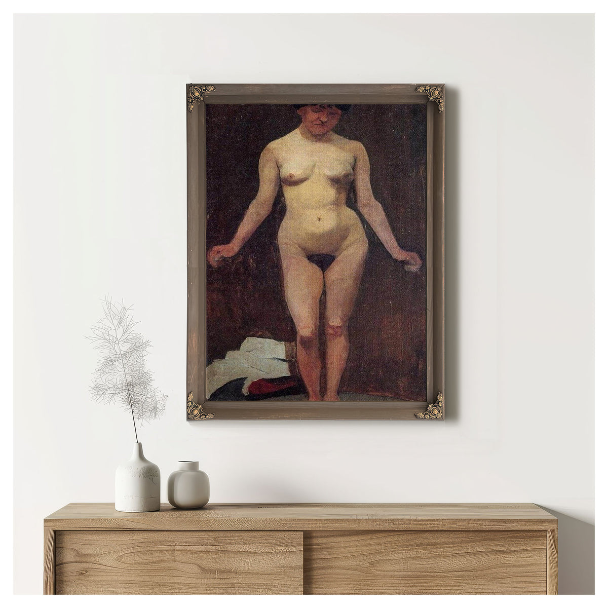 Female Nude By Paula Modersohn Becker