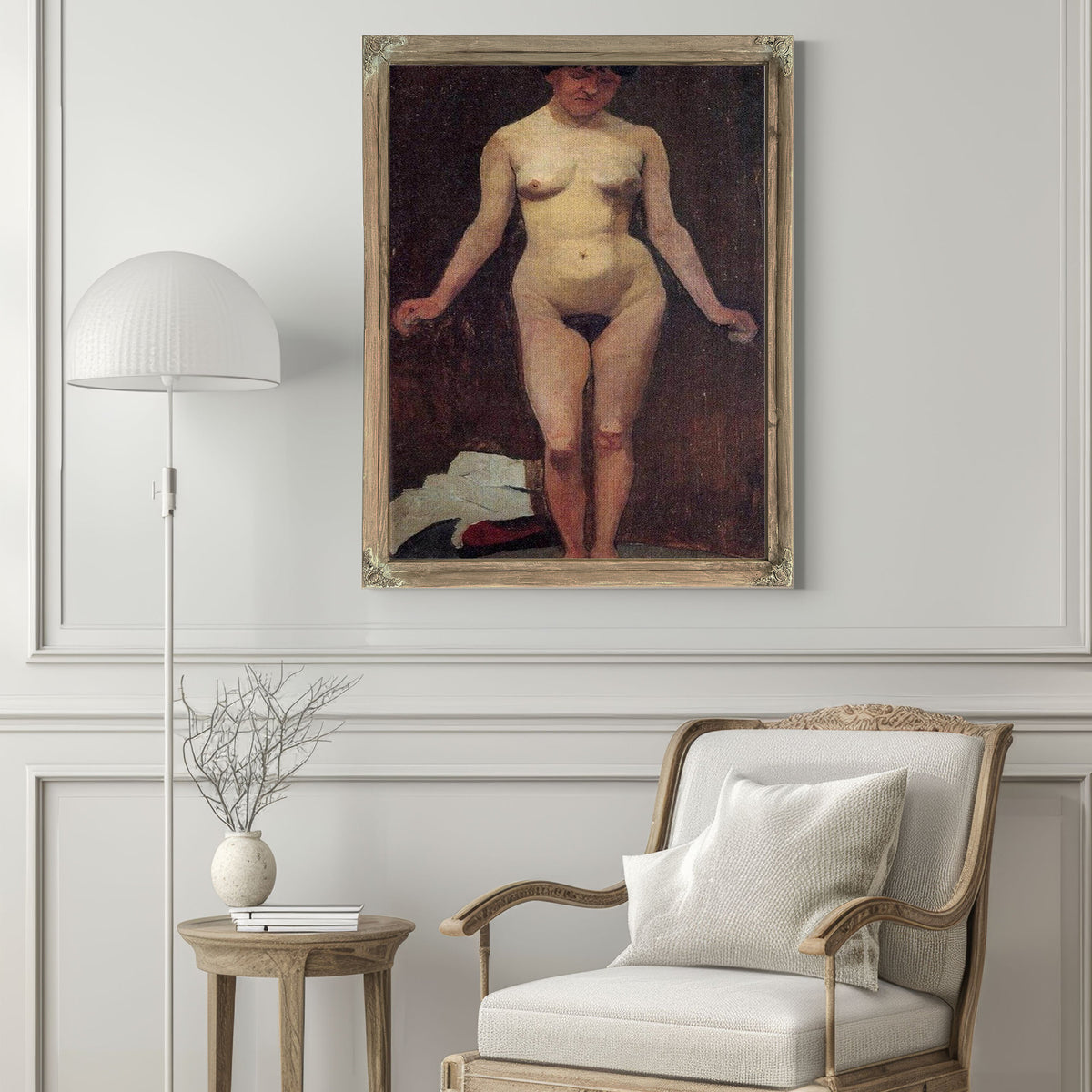 Female Nude By Paula Modersohn Becker