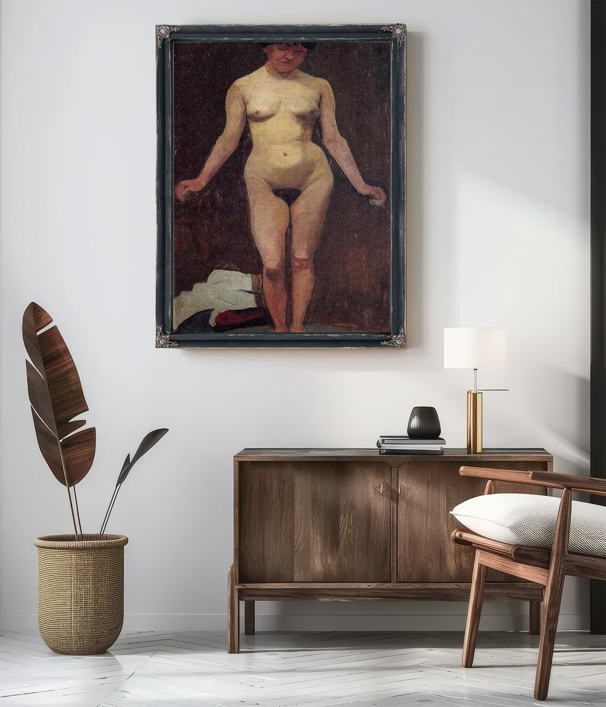 Female Nude By Paula Modersohn Becker