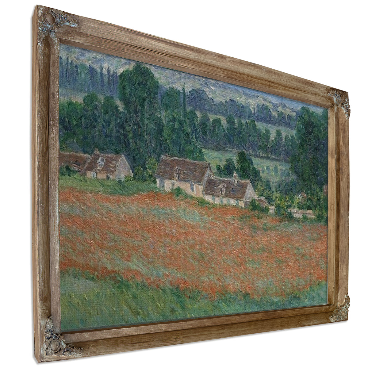 Field Of Poppies, Giverny By Claude Monet