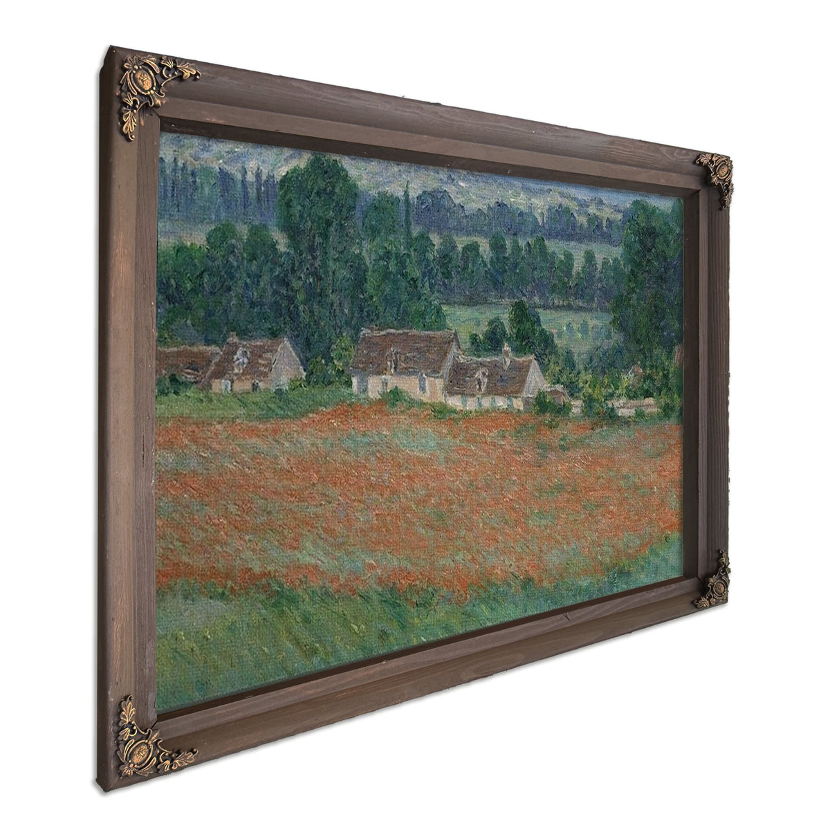 Field Of Poppies, Giverny By Claude Monet