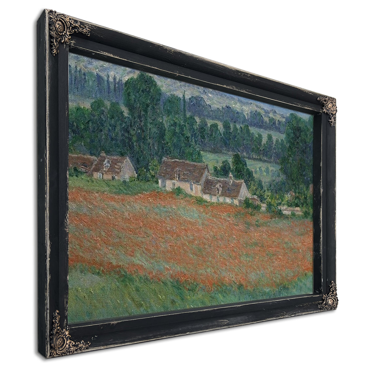 Field Of Poppies, Giverny By Claude Monet