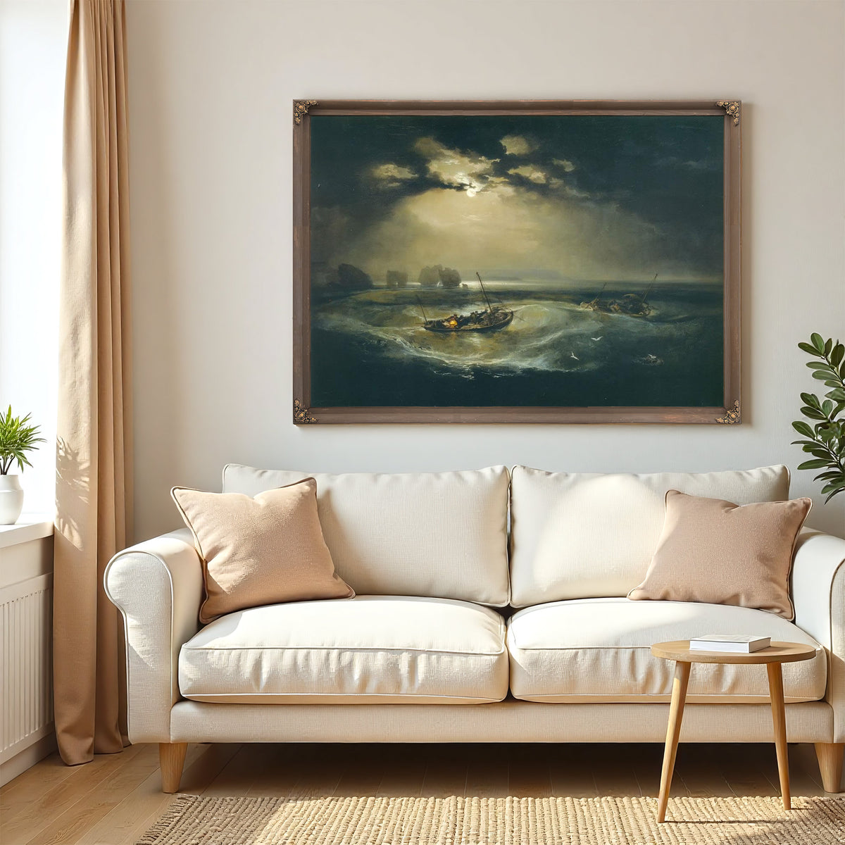 Fisherman At Sea (The Cholmeley Sea Piece) By Jwm Turner