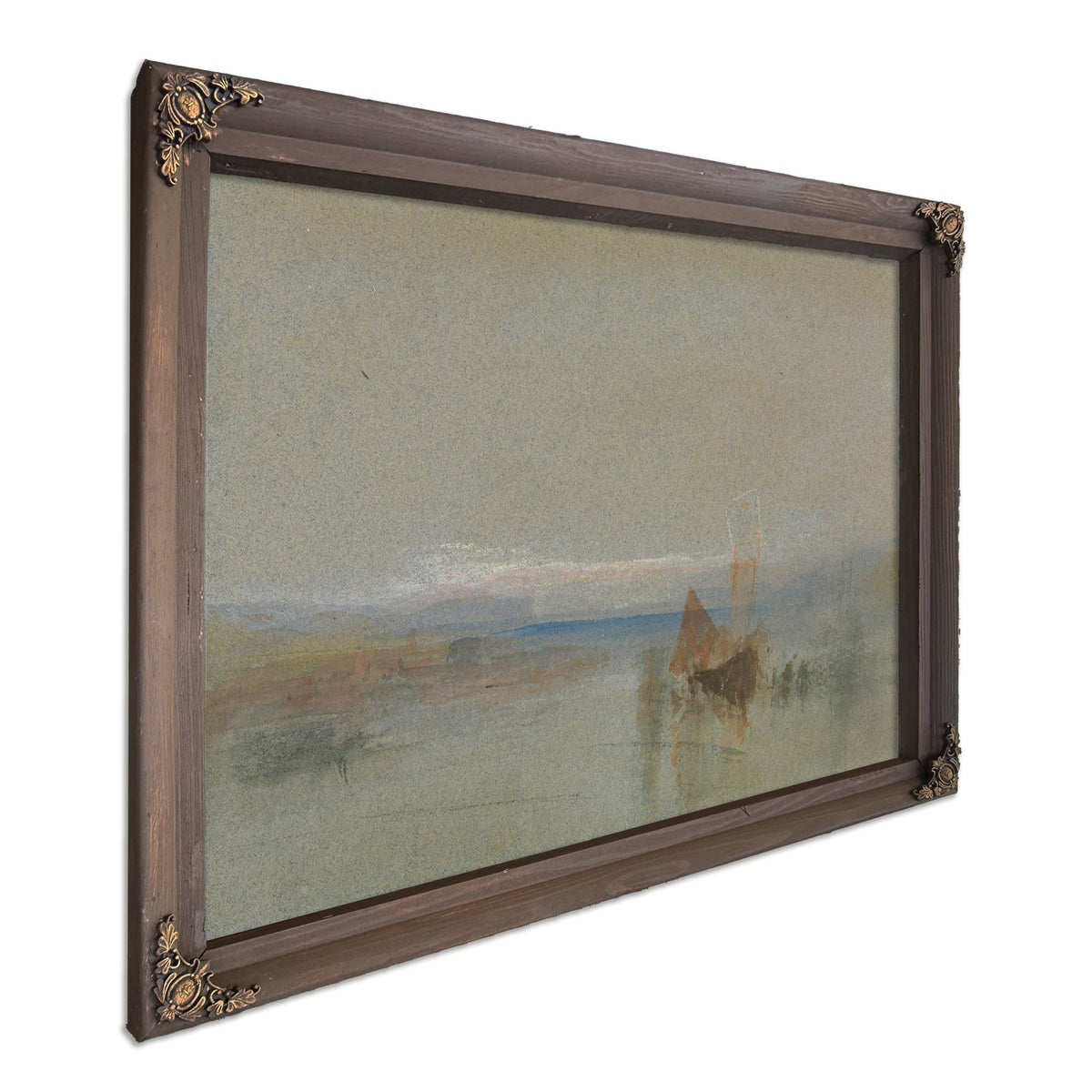 Fishing Boats Becalmed Off Le Havre by Joseph Mallord William Turner