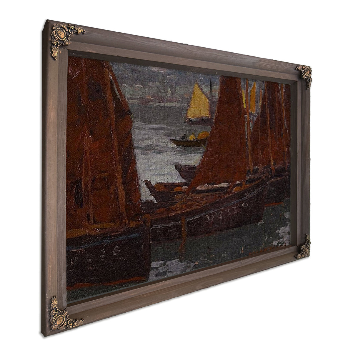 Fishing Boats By Edgar Payne