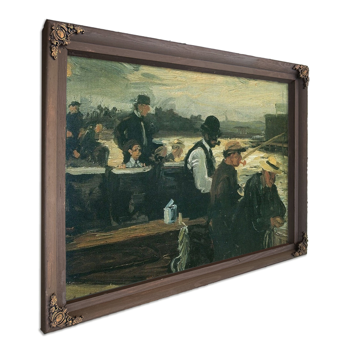 Fishing For Lafayettes 1908 By John Sloan