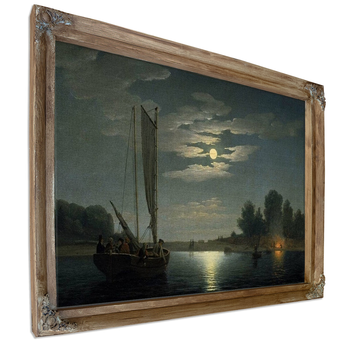Fishing Party By Fitz Henry Lane